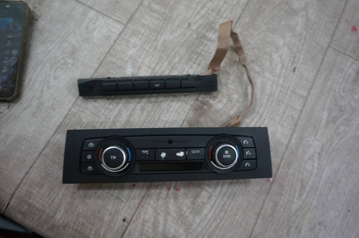 C740 BM129 E84 VL25 X1 X-drive 25i エアコン スイッチ ◆6411 9221853-05 ★動作OK拍卖