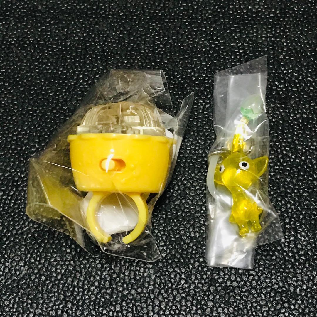 イエロー 黄 ピクミン HUGっと!プリキュア ミライクリスタルライト マスコット キーホルダー めじるしアクセサリー ガチャ カプセル拍卖