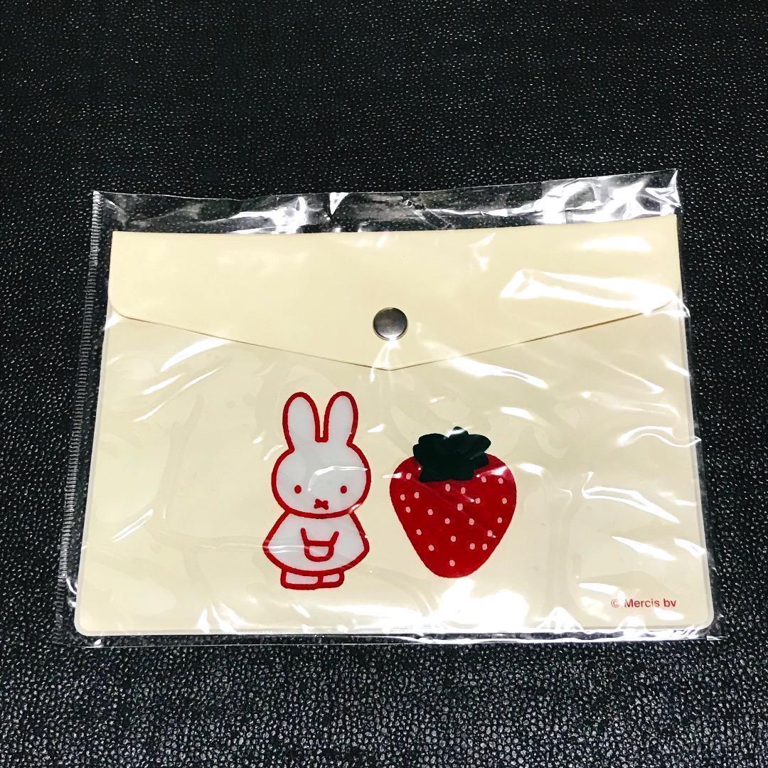 いちご 苺 ストロベリー エンベロープケース 収納 ポーチ miffy style 限定 ミッフィースタイル zakka フェスタ ミッフィー展 イチゴ拍卖