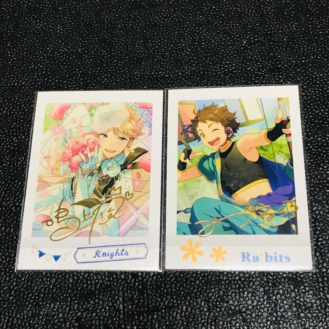 鳴上嵐 天満光 idol ver3 ver7 箔押し あんスタ あんさんぶるスターズ ぱしゃこれ カード ブロマイド ぱしゃっつ チェキ サイン レア拍卖