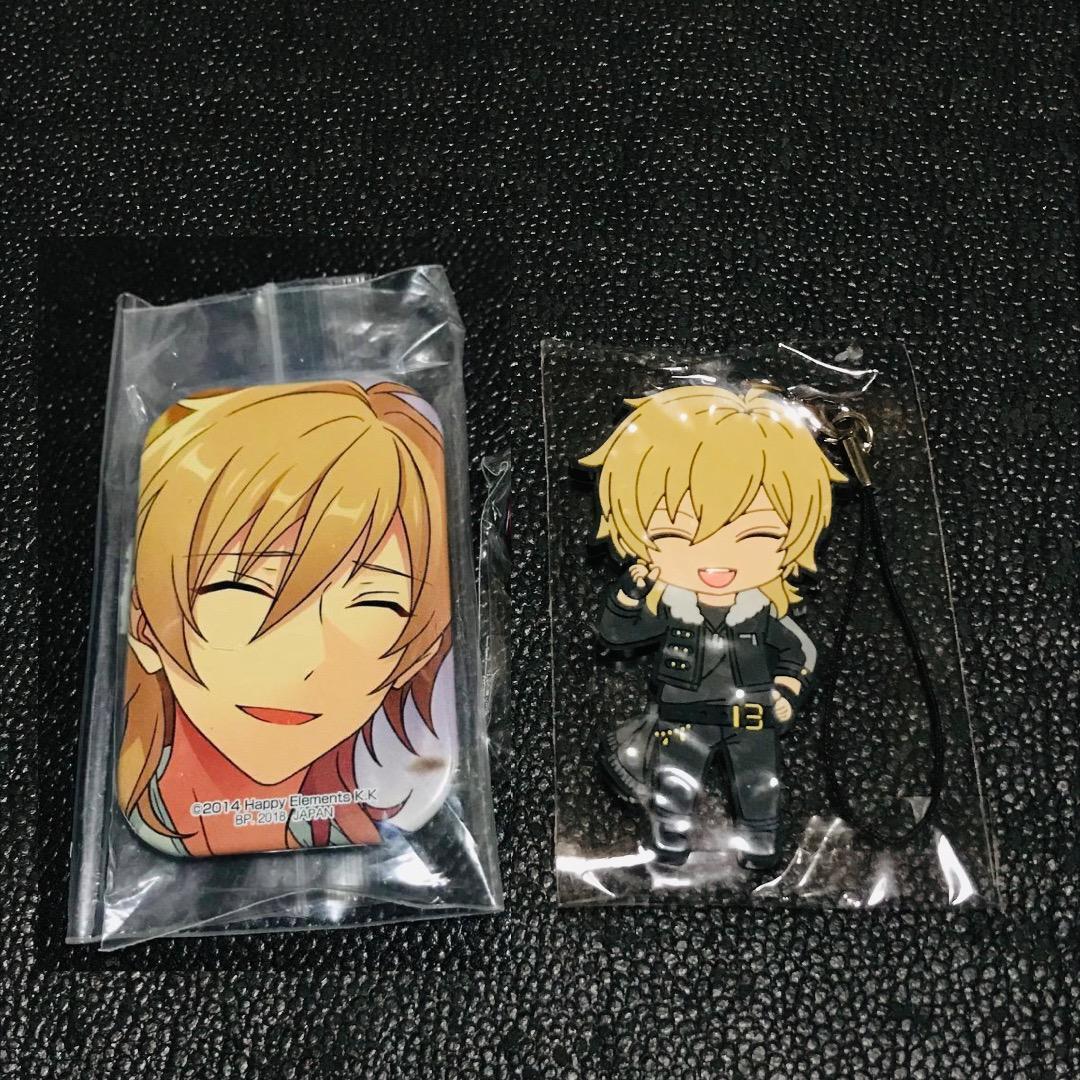 羽風薫 あんさんぶるスターズ ねんどろいど ぐっすま 特典 非売品 ノベルティ 缶バッジ 一番カフェ スクエア ラバーストラップ ガチャ拍卖