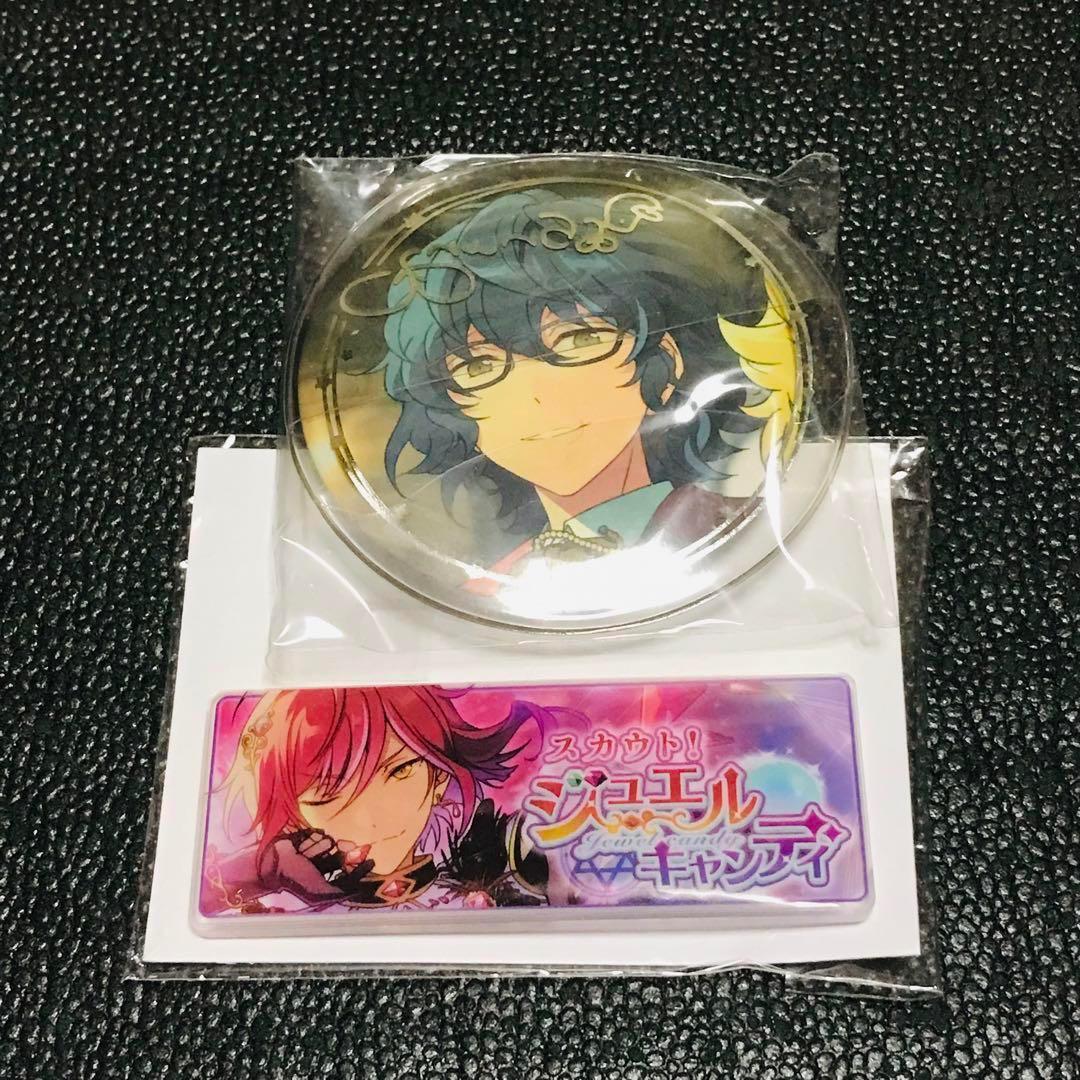 逆先夏目 青葉つむぎ 展示会 5周年 あんさんぶるスターズ 缶バッジ カバー キャラバッジ メモリアル バナー バナコレ アクリルバッジ拍卖