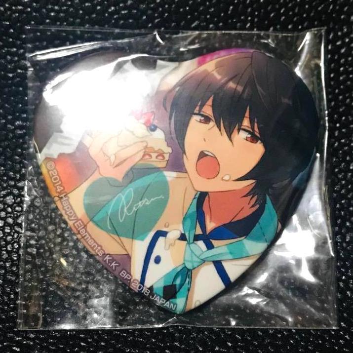 朔間凛月 あんスタ あんさんぶるスターズ とるパカ ハート型 缶バッジ ハート缶 キャラバッジ 一番カフェ 胸きゅん ショコラパーティ拍卖