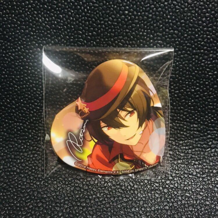 朔間凛月 あんスタ あんさんぶるスターズ とるパカ ハート型 缶バッジ ハート缶 キャラバッジ namco サイン プライズ くじ拍卖