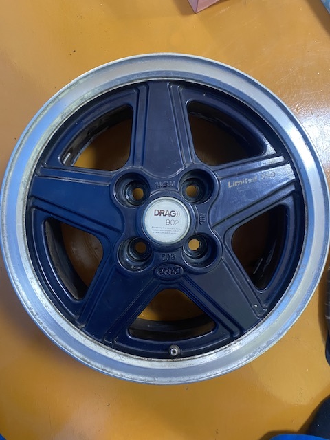 ブリジストン DRAG 902 14×6 off38 1本 中古品 高速有鉛 AW11 当時物 旧車 カローラ ロードスター拍卖