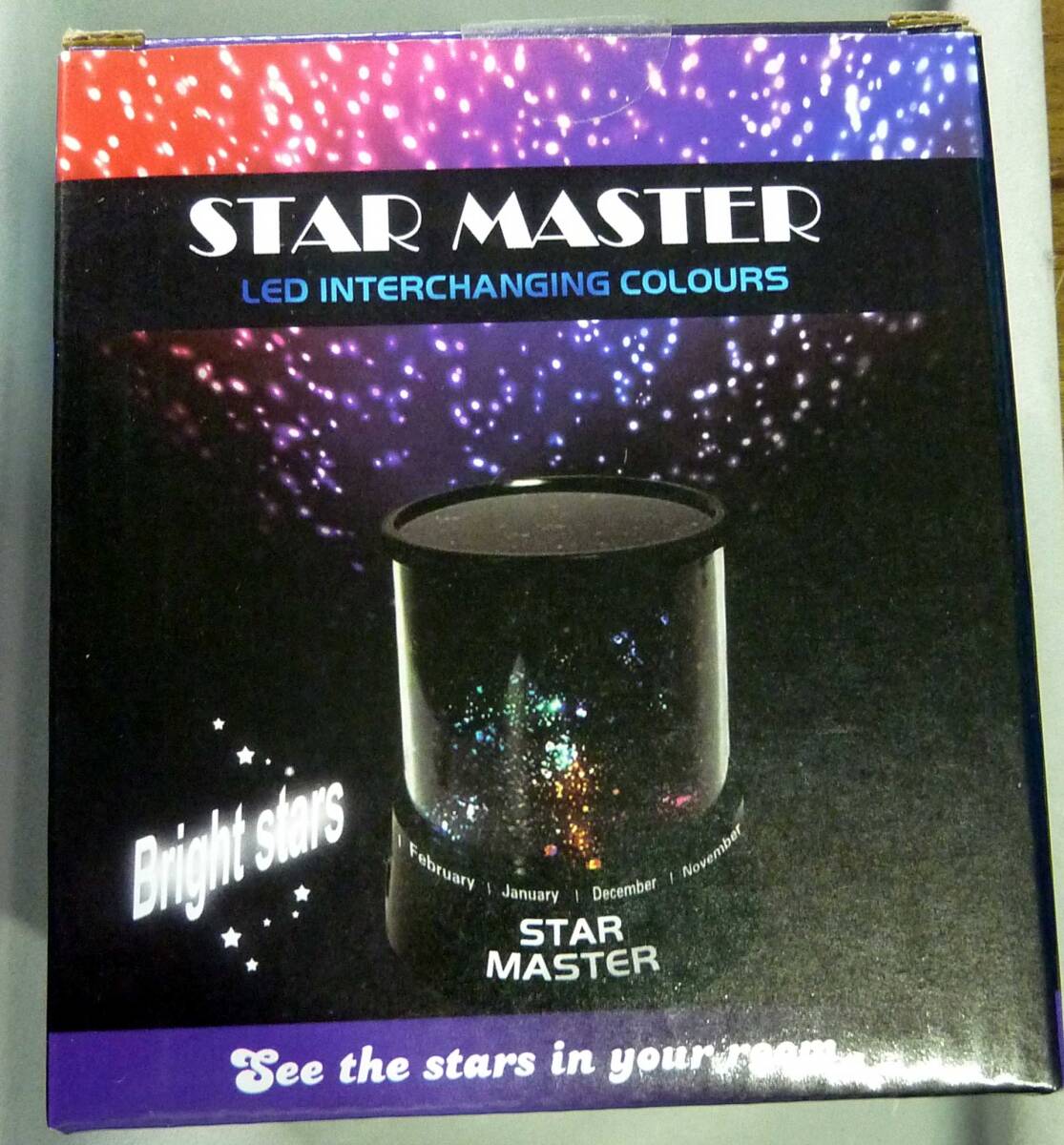 【y5633-N】送料450円~◆LED STAR MASTER/電池式/インテリア雑貨◆検索星座プラネタリウム間接照明子供部屋拍卖