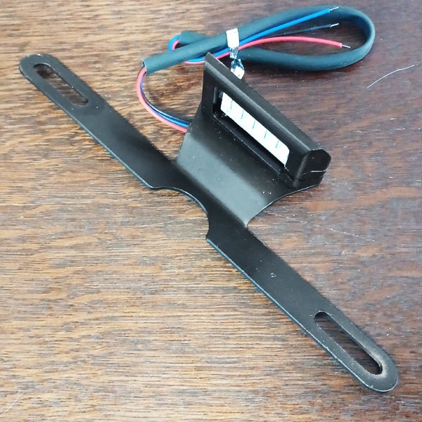 KSR50 KSR80 KSR110 KSRPRO KDX125SR KLX110 KLX125 Dトラッカー125 Z125プロ 汎用 LED ナンバー灯 ナンバーステー拍卖