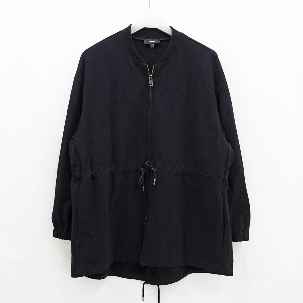 ◇【theory セオリー】ウォッシャブル アノラック ブルゾン 01-1309006 ジャケット ブラック S拍卖
