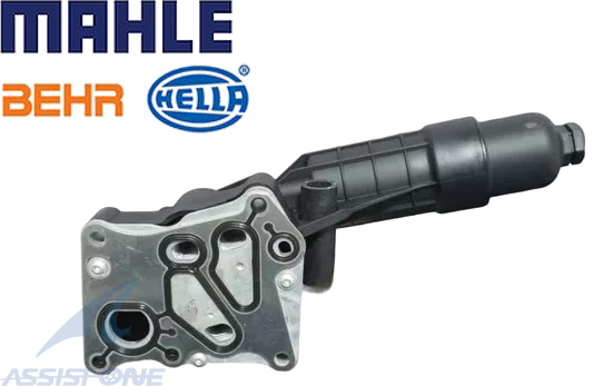 MAHLE製 ベンツ Cクラス W204 S204 C204 C180 C200 C250 4気筒 エンジンオイルフィルターハウジング オイルクーラー 2711801410拍卖