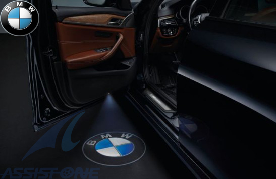 純正品 BMW LED ドア プロジェクター 左右 68mm / 7シリーズ E65 E66 F01 F02 F04 G11 G12 / 8シリーズ G14 G15 G16 F91 F92 F93拍卖