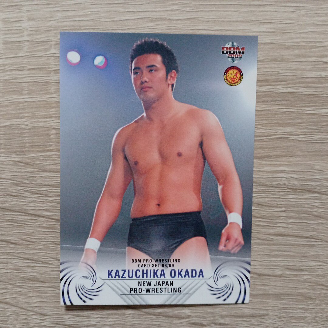 BBM プロレスカード 岡田かずちか 新日本プロレス AEW オカダカズチカ拍卖