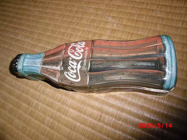 コカコーラ コカコーラ壜型ブリキボックス北九州コカ時代(検・コカ・コーラ缶コカ・コーラ壜)未使用品 Coca Cola拍卖