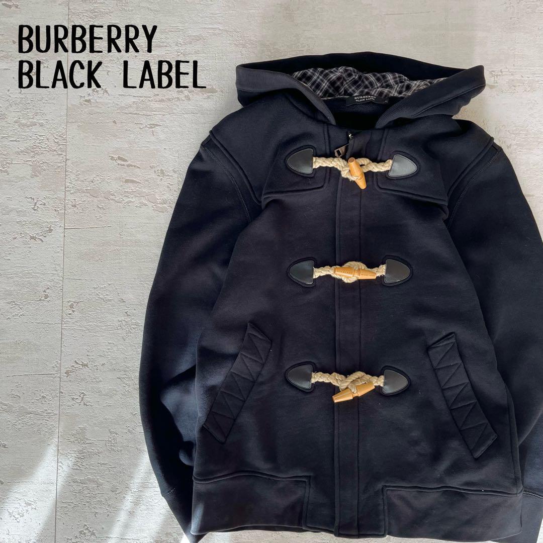 BURBERRY BLACK LABELショートダッフルコート ブラックサイズ2拍卖