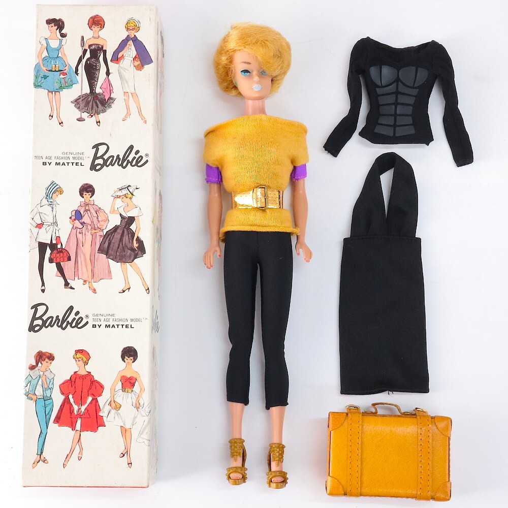◆◇MATTEL マテル社 ビンテージバービー 日本仕様 服・靴付き 箱付き Barbie ファッションドール 昭和レトロ◇◆拍卖