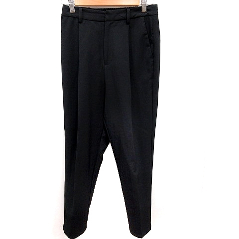 ローリーズファーム LOWRYS FARM パンツ スラックス M 黒 ブラック /RT レディース拍卖