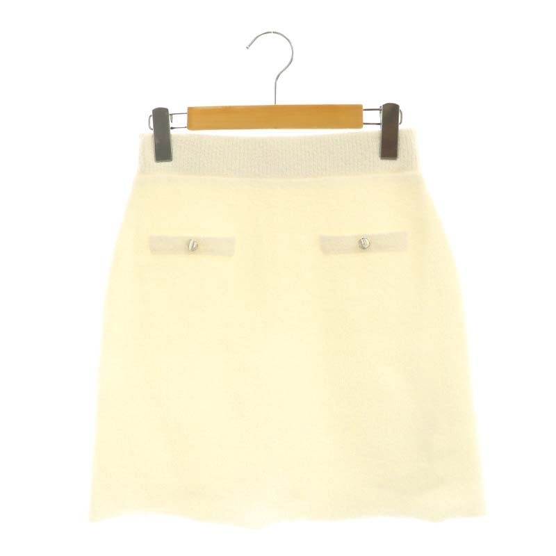 フレイアイディー FRAY I.D 25SS WEB限定 ミニスカート タイト イージー F 白 ホワイト /AT ■OS レディース拍卖