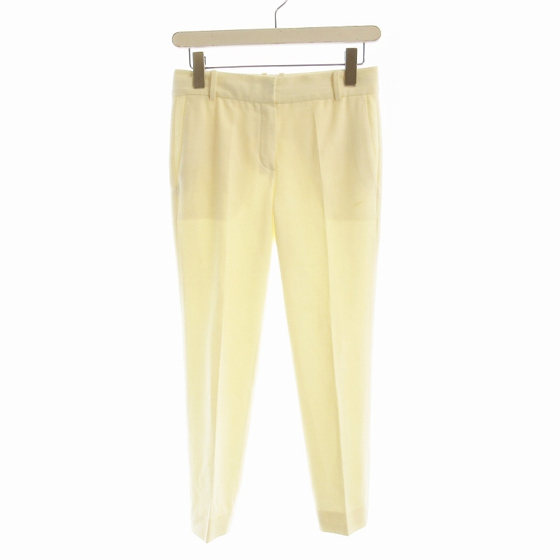 セオリー Theory テーパードパンツ スラックス 0 白 ホワイト 01-830644-150-698 /EE レディース拍卖