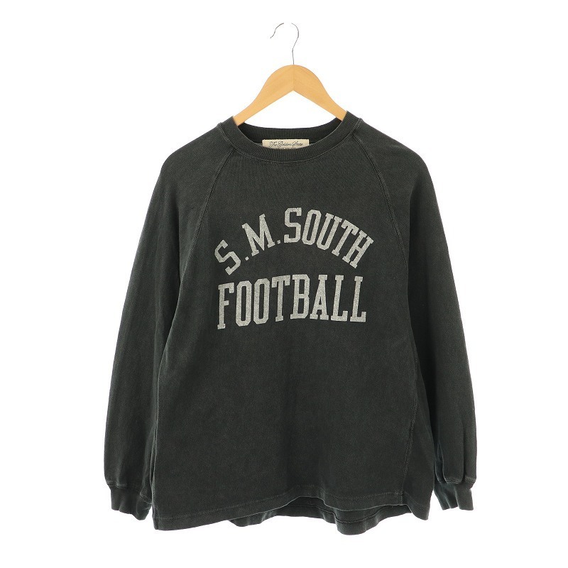 レミレリーフ REMI RELIEF 24AW 8/天竺ラグランロンT カットソー 長袖 M チャコール /HK ■OS メンズ拍卖