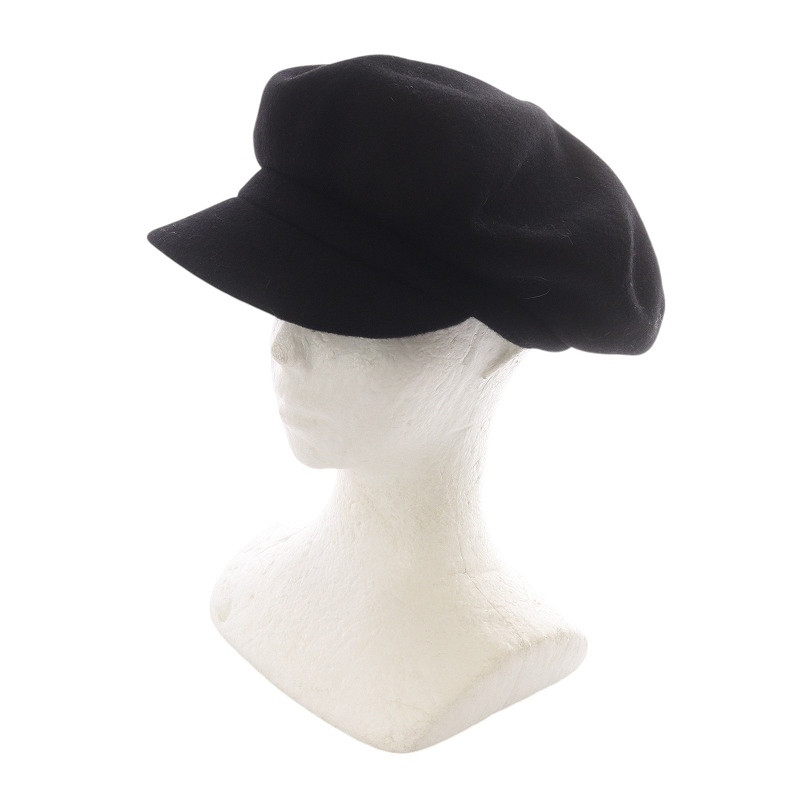 カンゴール KANGOL ウール キャスケット帽 XL 黒 ブラック /SR17 ■SH レディース拍卖