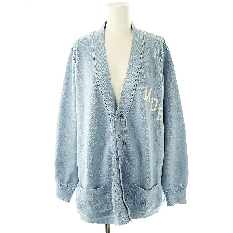 マディソンブルー MADISONBLUE 24SS MB241-8103HP BIG CARDIGAN COTTON カーディガン ニット 01 ライトブルー /MI ■OS レディース拍卖