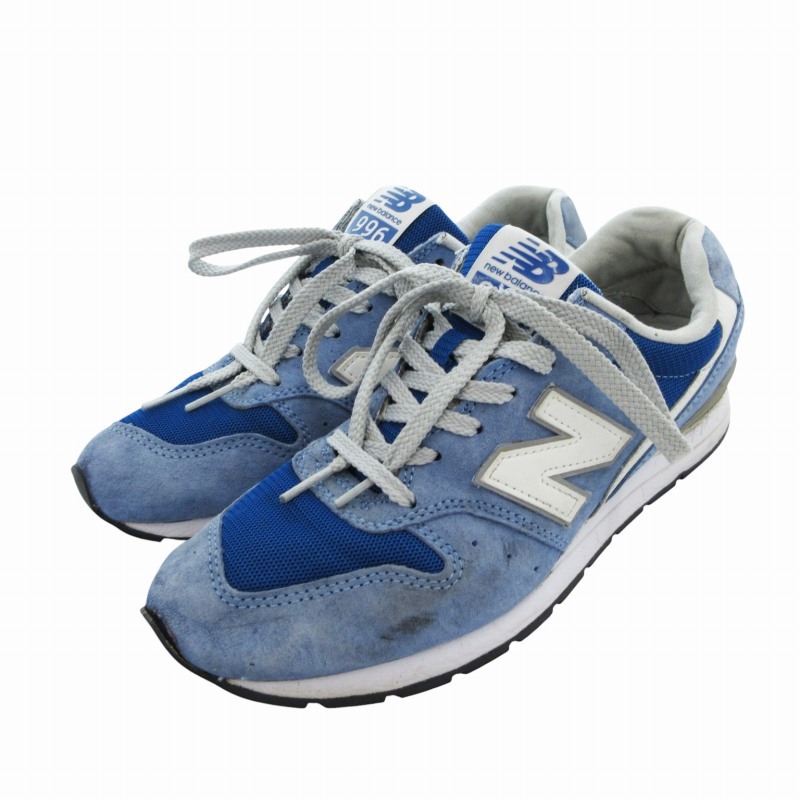 ニューバランス NEW BALANCE 996 スニーカー シューズ ローカット US7 25.0cm 青 ブルー MRL996KC /HO メンズ拍卖