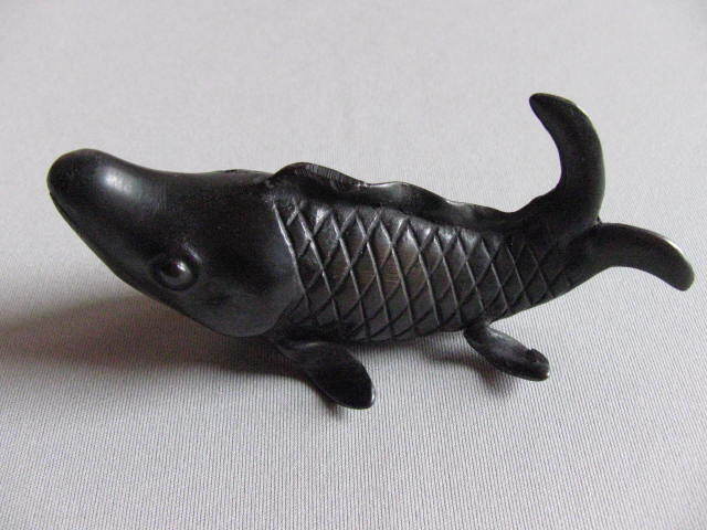 水差し 魚 旭峰 水注 水滴 古銅 唐銅 書道 道具拍卖