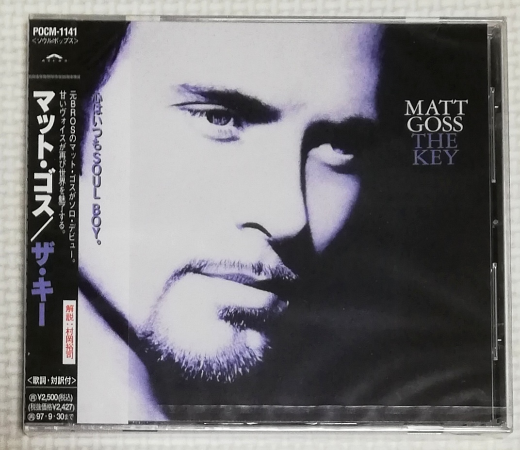 CD MATT GOSS マットゴス(元BROS) THE KEY キー/POCM-1141拍卖