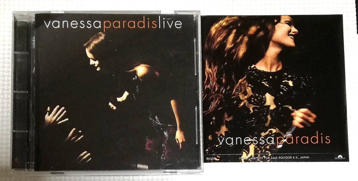 CD VANESSA PARADIS ヴァネッサパラディ LIVE/POCP-1403/ステッカー付拍卖