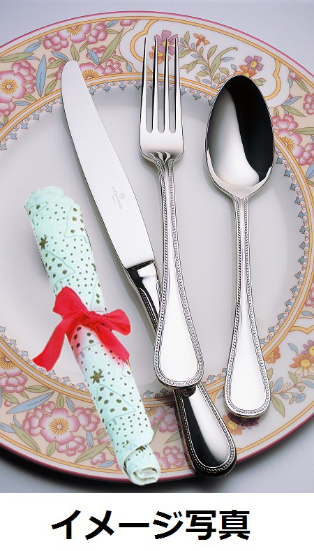 ☆ラッキーウッドフレンチアクセントデザートナイフ・フォーク・スプーン各10本計30P高級ステンレス18-10使用日本製新品拍卖