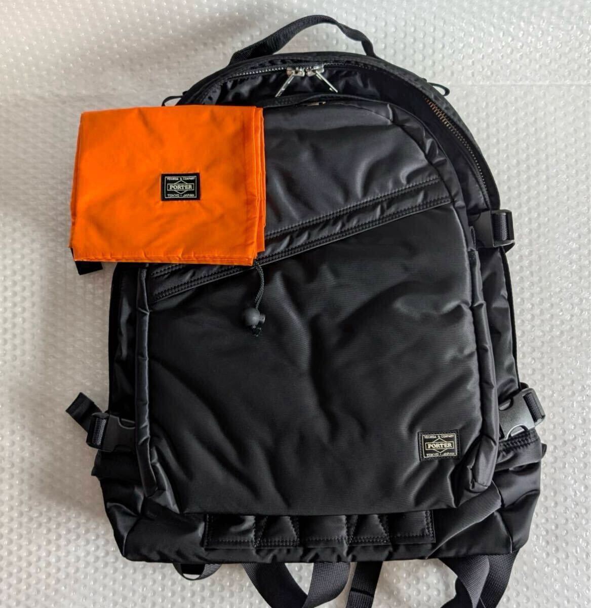 未使用 PORTER TANKER BACKPACK タンカー リュック バッグ ポーター ブラック XL拍卖