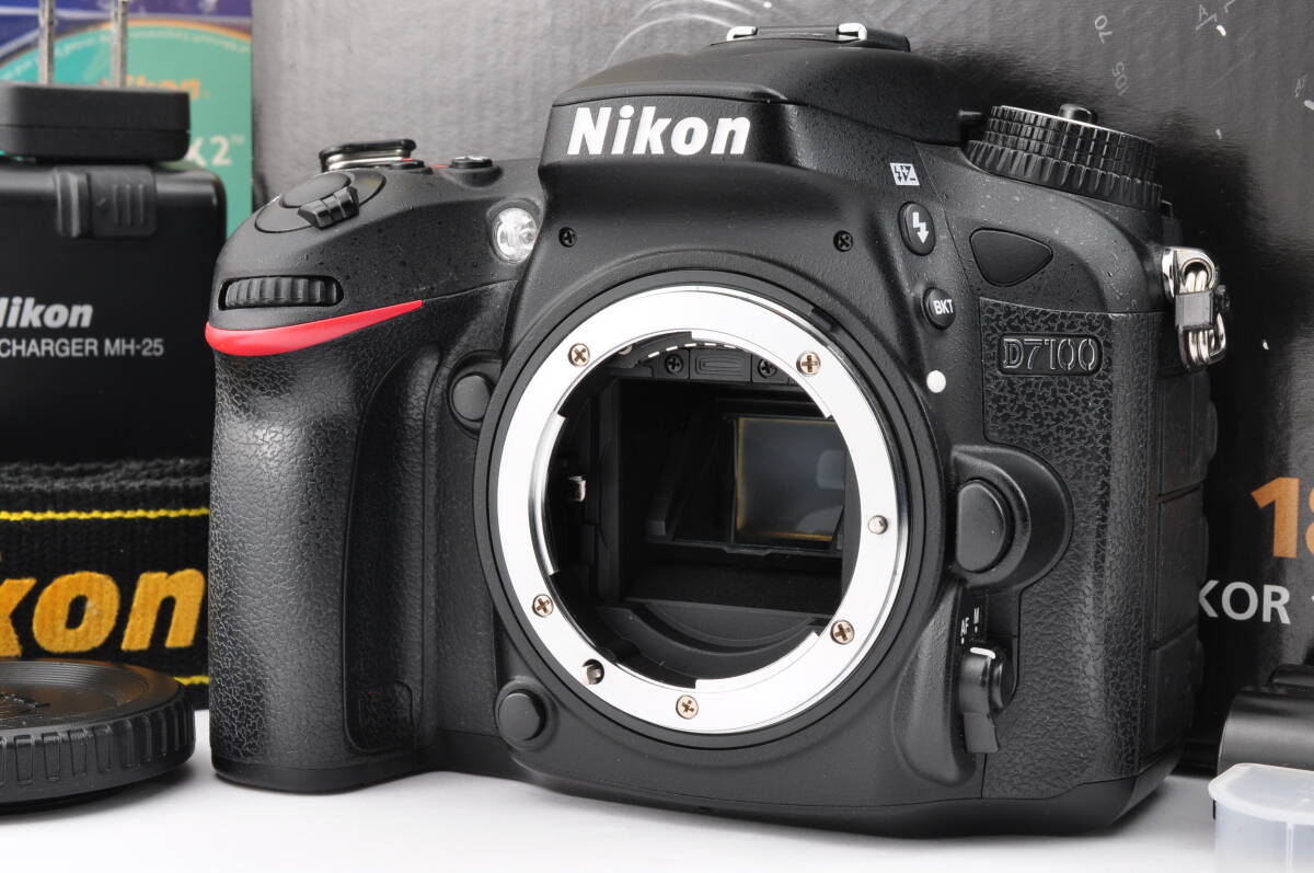 Nikon D7100 SLR シャッター回数5844(4%) 元箱付 #GC08拍卖
