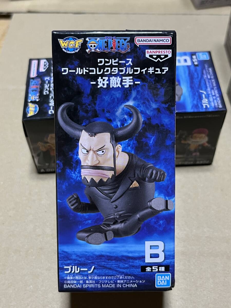 送料割引? 数2つあり ワンピース ワールドコレクタブルフィギュア WCF ワーコレ 好敵手 ブルーノ拍卖