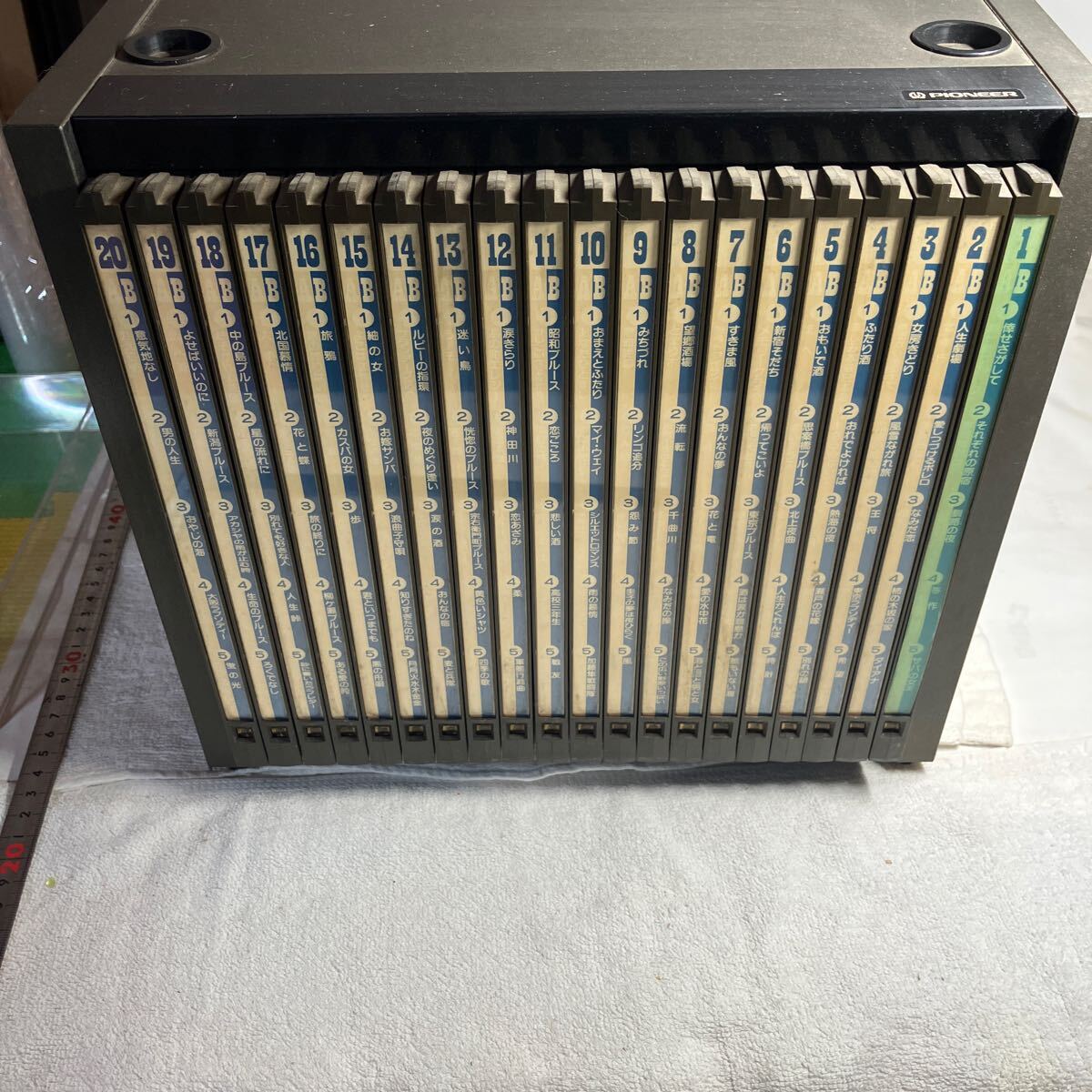 パイオニア レーザーディスク レーザーカラオケ ディスク 動作未確認 現状扱い 送料込み拍卖