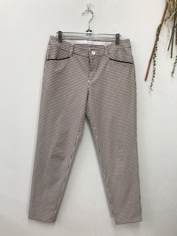 3884 レディース 【 23区 GOLF オンワード樫山 】スポーツウエア GOLF パンツ サイズ:67㎝ 色:クリーム柄入り拍卖