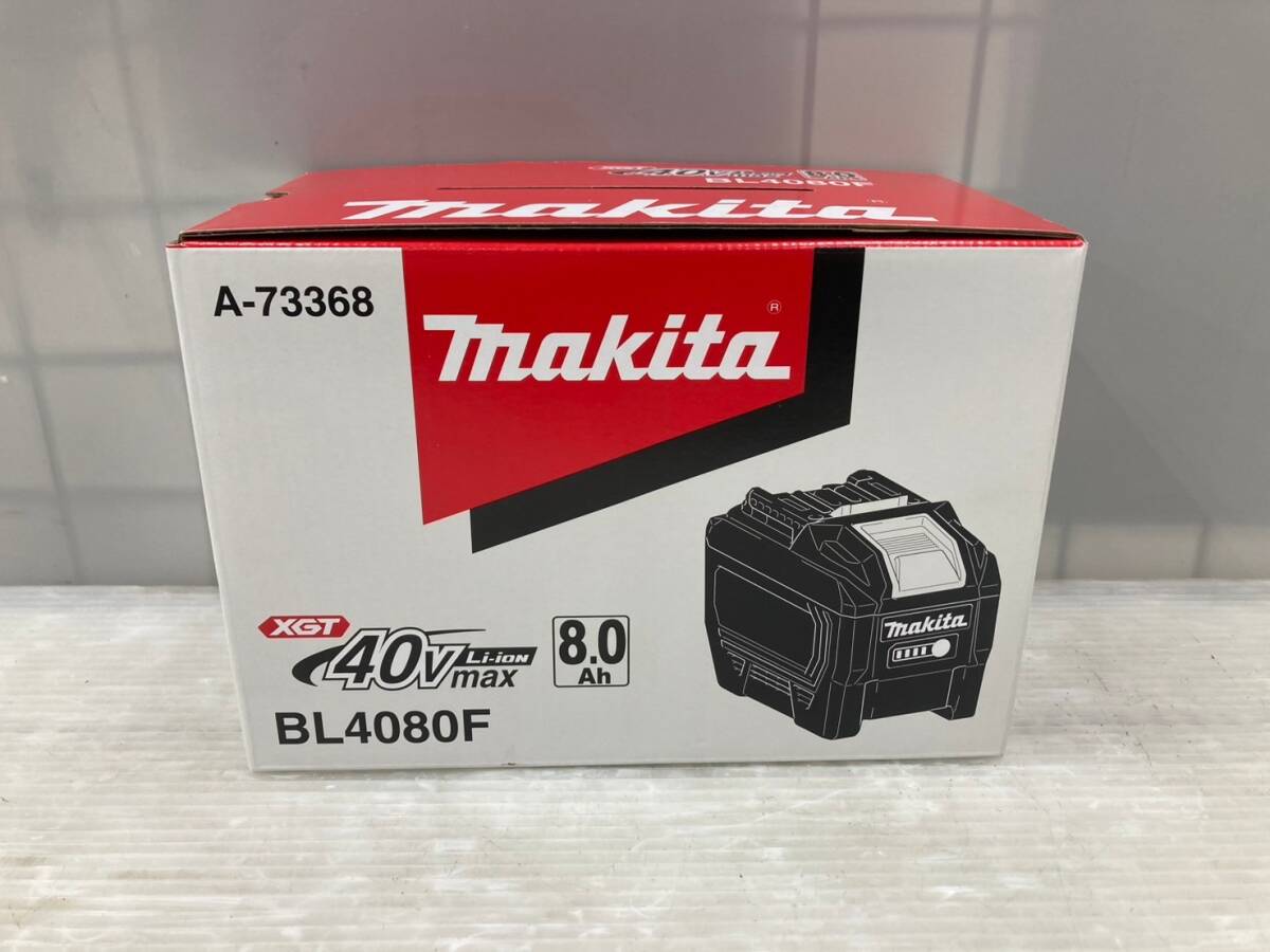 【未使用品】【0924】★makita(マキタ) 40v8.0Ahリチウムイオンバッテリー BL4080F (A-73368) ITNAR0K28OMM拍卖