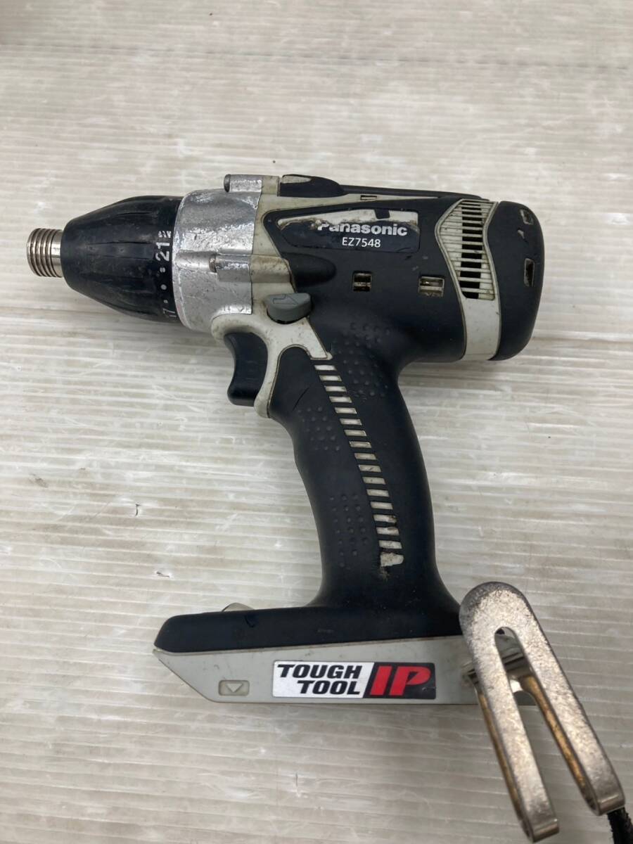 【中古品】【0924】★Panasonic(パナソニック) 14.4v充電マルチインパクトドライバー ブラック(本体のみ) EZ7548X-B ITHVCDZ221SA拍卖