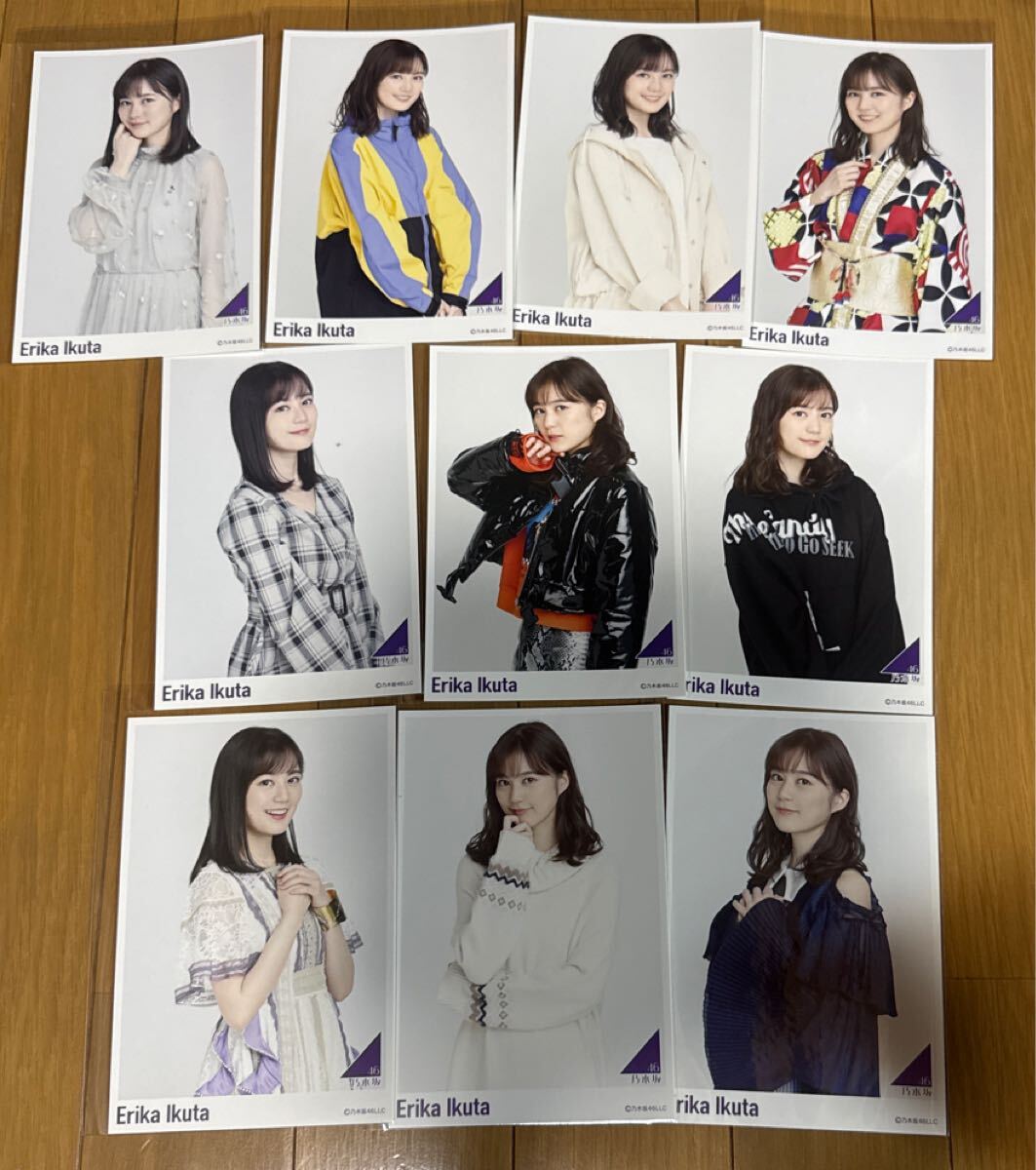 生田絵梨花 乃木坂46 卒業記念グッズ メモリアルポストカードコレクション ポストカード ポスカ 10枚セット 新品 即決 33拍卖