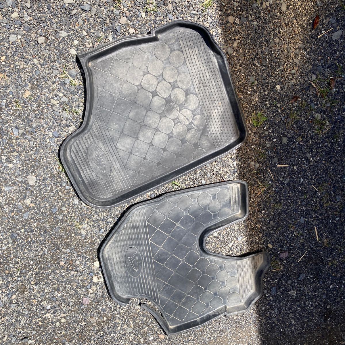 ハイゼットトラック足元マット中古純正s210pフロアマット拍卖