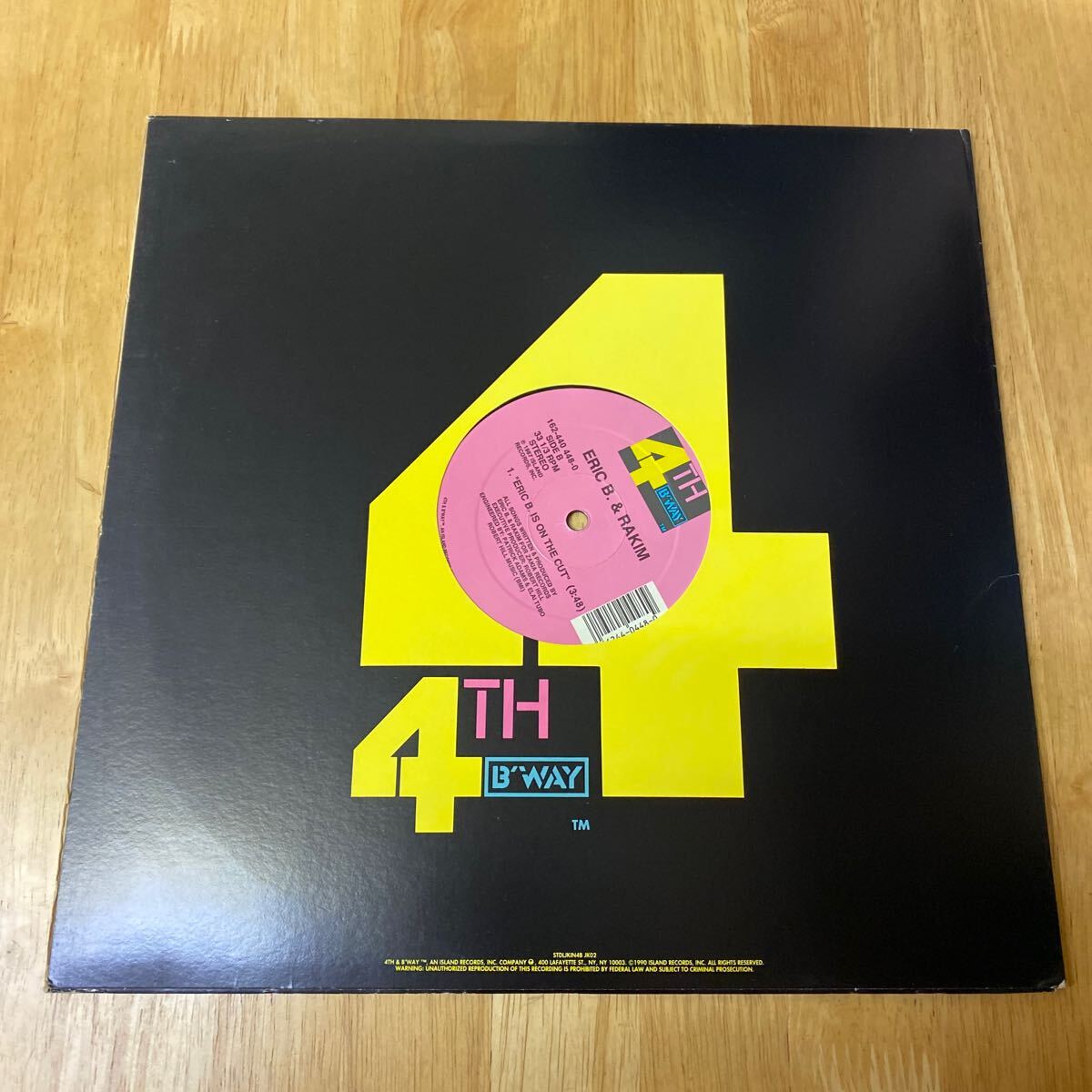 【同梱可】◇ Eric B. & Rakim ◇ I Ain't No Joke / Eric B. Is On The Cut(輸12インチ)★070509★ 162-440-448-0拍卖