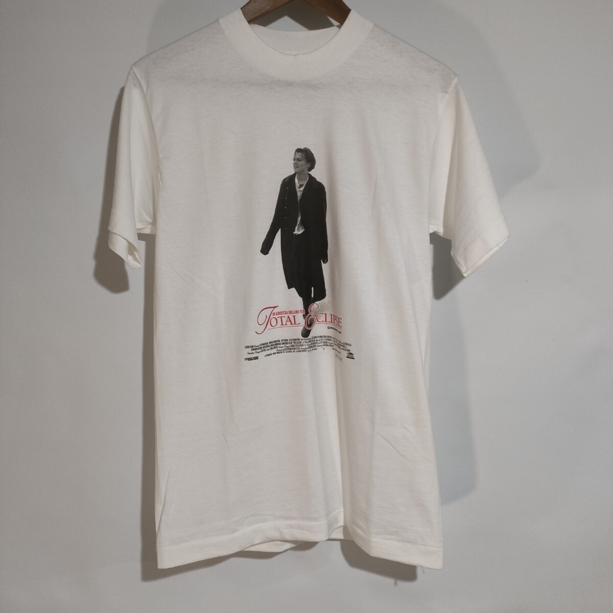 90s 太陽と月に背いて ディカプリオ 非売品Tシャツ S 映画 ムービー拍卖