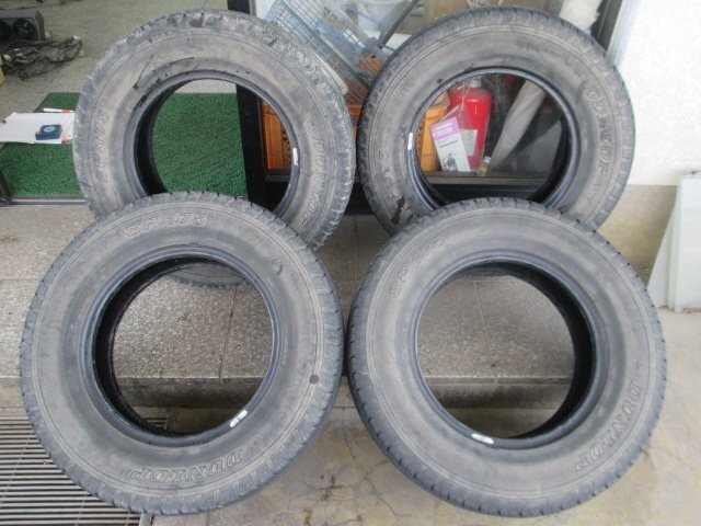 ダンロップタイヤ 【DUNLOP SP175】185/80R14☆デリカ、ボンゴバン、バネット等拍卖