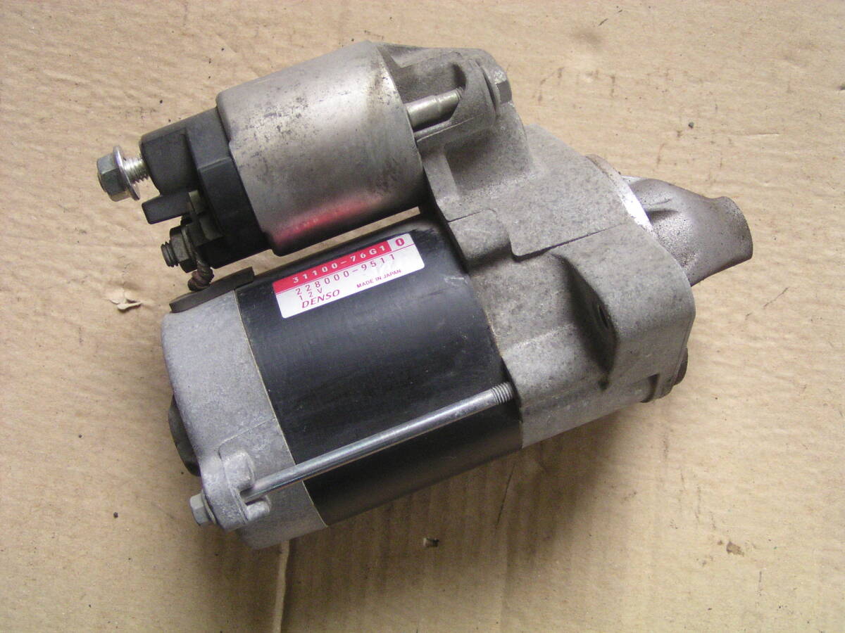 ☆ MG22S モコ MF22S MRワゴン セルモーター スターター 31100-76G10拍卖