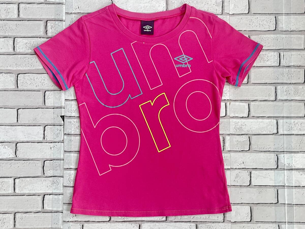 USED レディース アンブロ umbro 半袖Tシャツ サイズS UCS5544W デサント拍卖