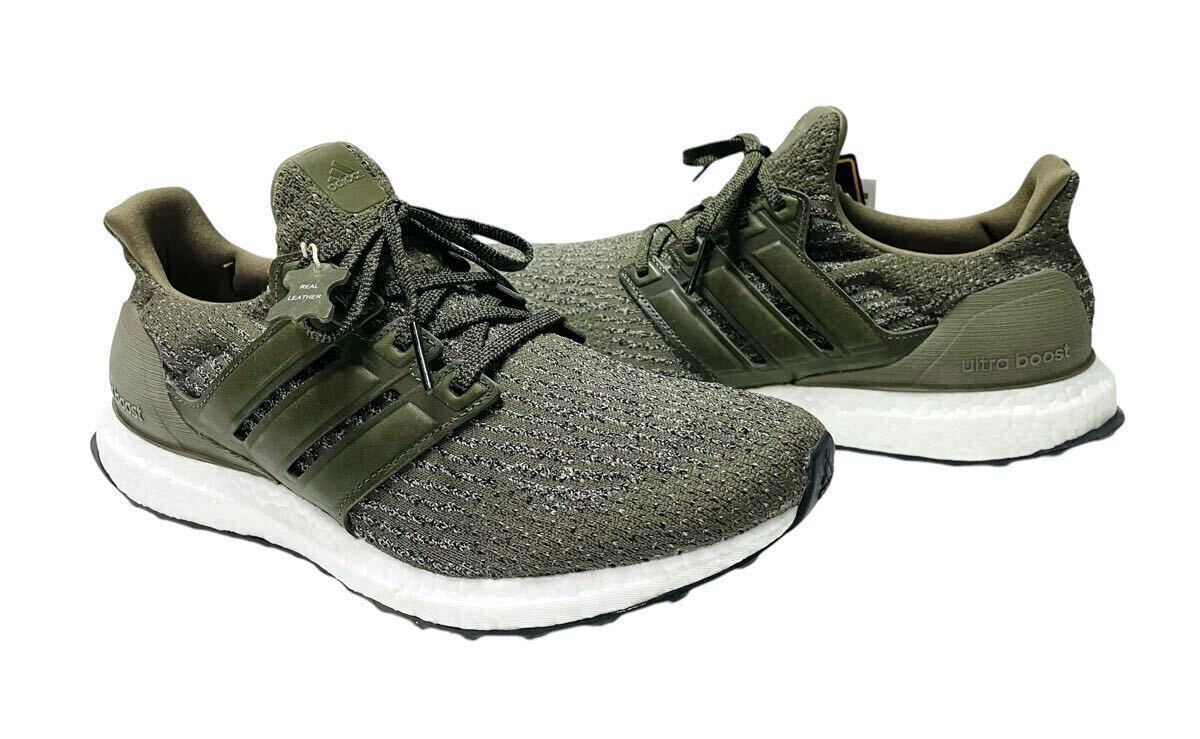 デッド !! 希少!! 17年 adidas ULTRA BOOST TRACE OLIVE アディダス ウルトラブースト オリーブ us 10.5 / 28.5 ㎝拍卖