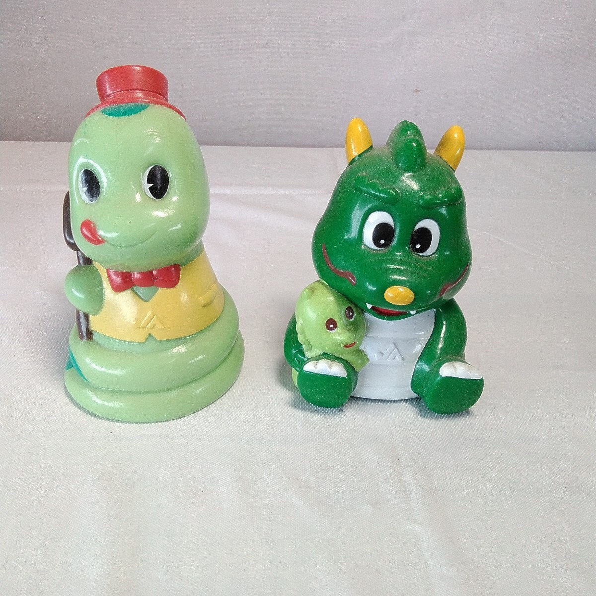 昭和レトロ  貯金箱 JAならけん  人形 二点拍卖