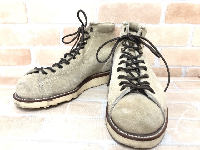 CHIPPEWA チペワ モンキーブーツ スエード モンキーブーツ ベージュ US7.5 111398380#4拍卖