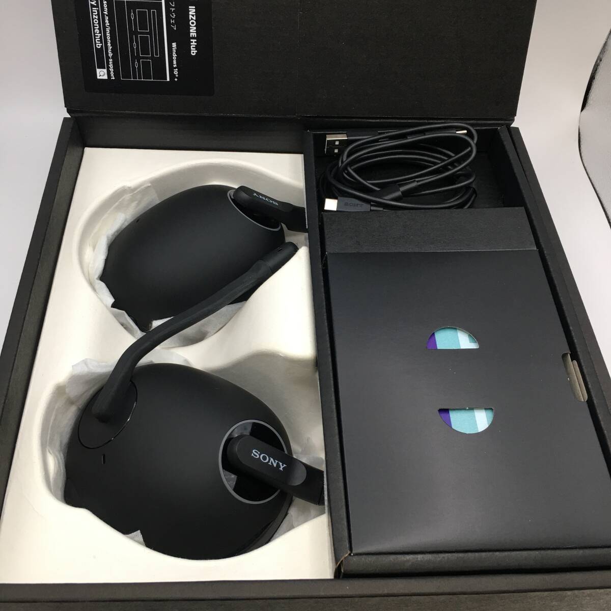 ソニー INZONE H9 ワイヤレスノイズキャンセリングゲーミングヘッドセット SONY ブラック WH-G900N拍卖