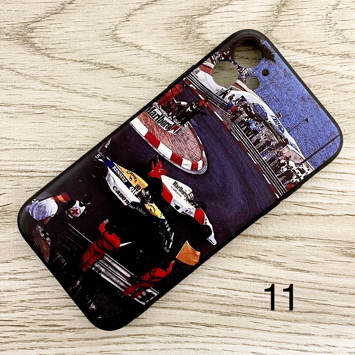 アイルトン・セナ ナイジェル・マンセル iPhone 11 ケース F1 モナコ ローズ・ヘアピン マクラーレン ホンダ ウィリアムズ スマホ拍卖