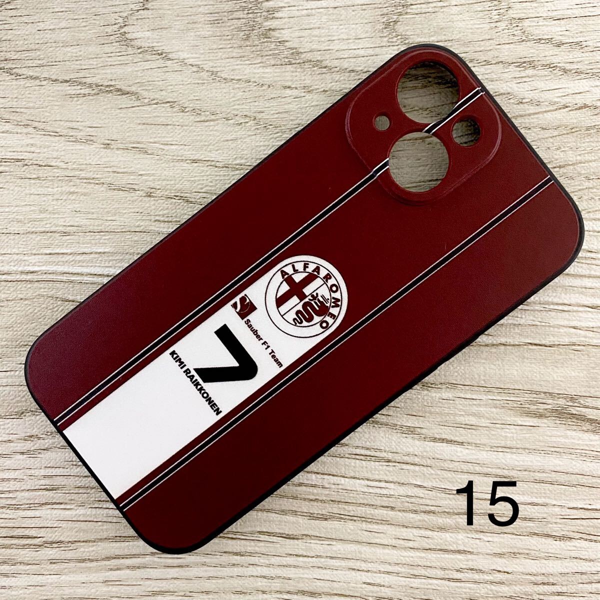 キミ・ライコネン #7 iPhone 15 ケース F1 アルファロメオ スマホ拍卖