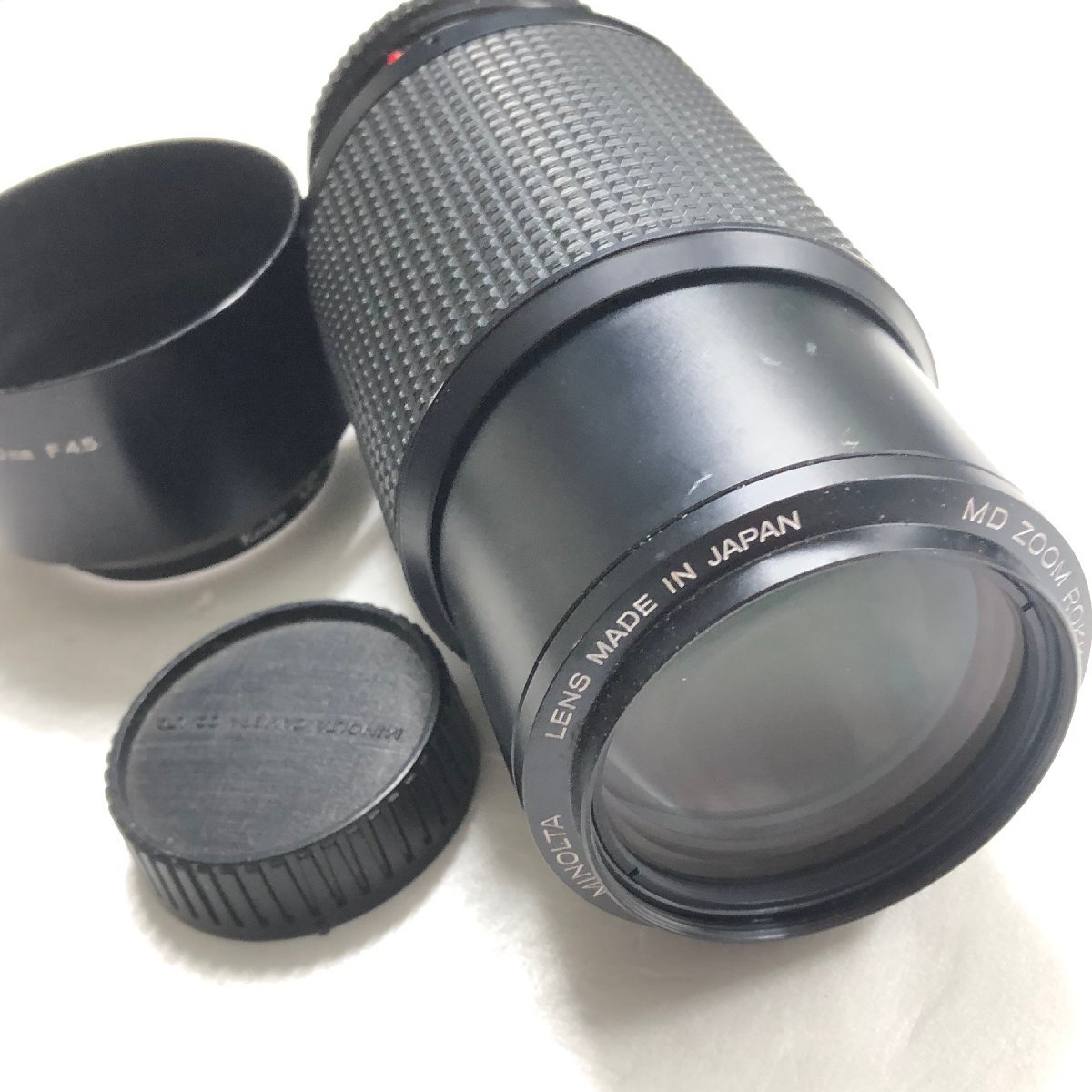 ミノルタ MINOLTA MD ZOOM ROKKOR 80-200mm F4 後キャップ kenko mc skylight 1b フィルター拍卖